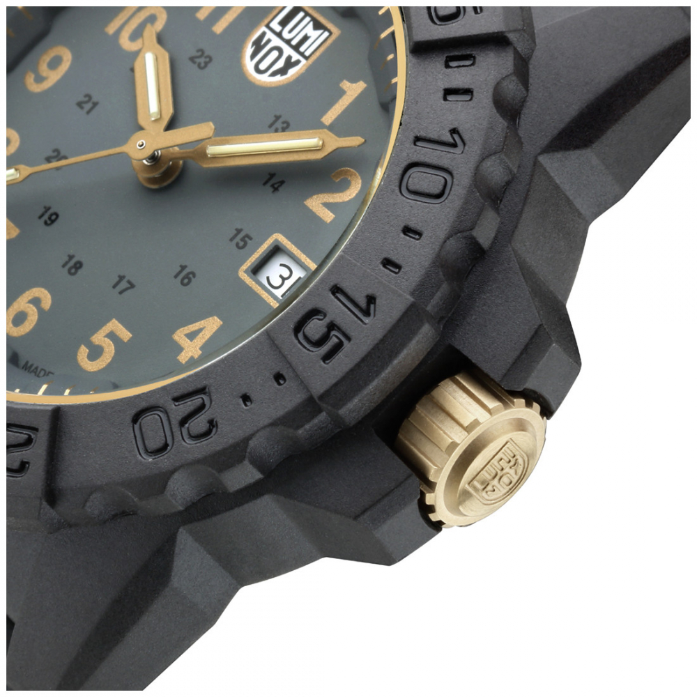 Luminox XS.3508.GOLD Navy SEAL, 45 mm, Militäruhr-Taucheruhr , 20 ATM