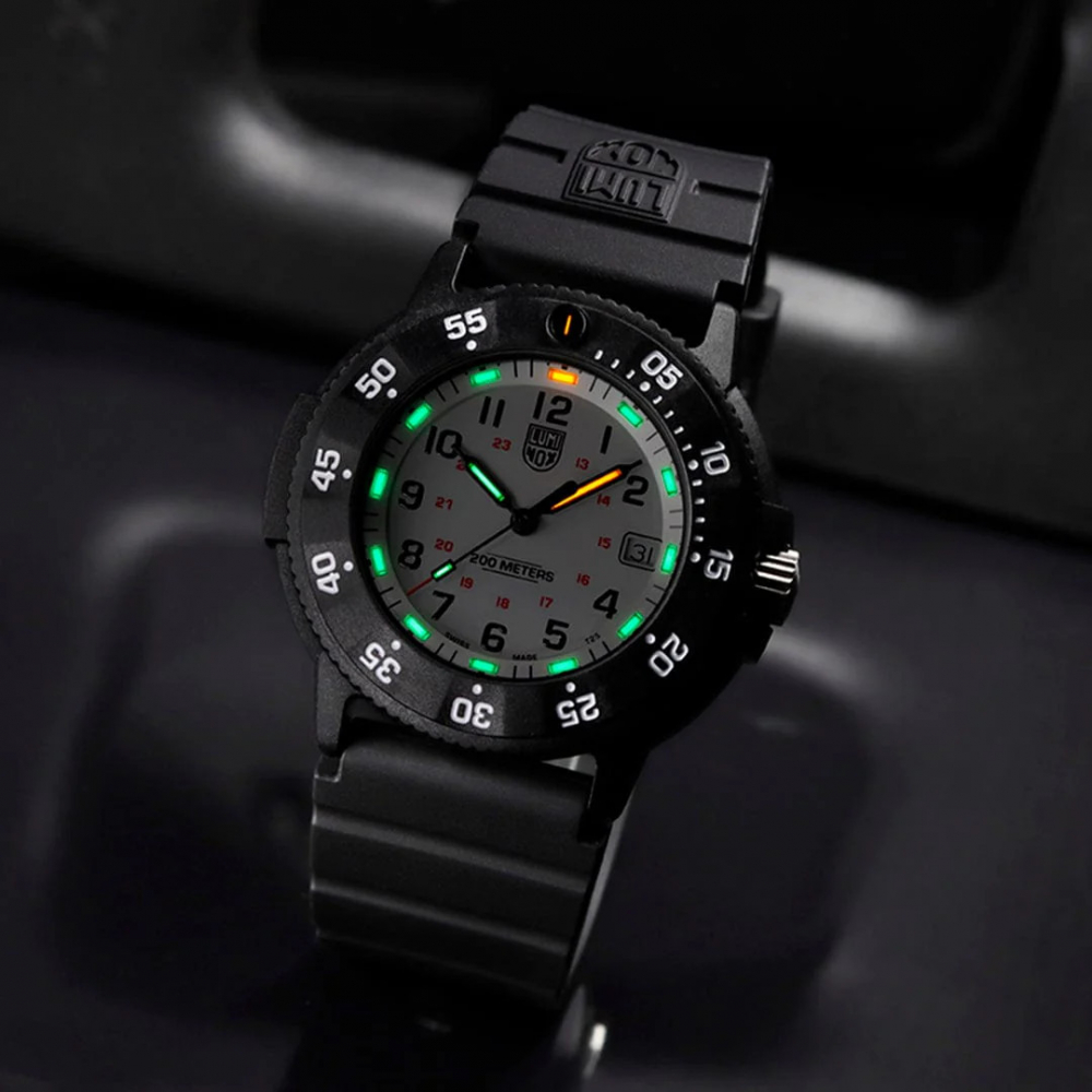 Luminox XS.3007.EVO.S Armbanduhr Original Navy SEAL 43mm, Militäruhr, 20ATM