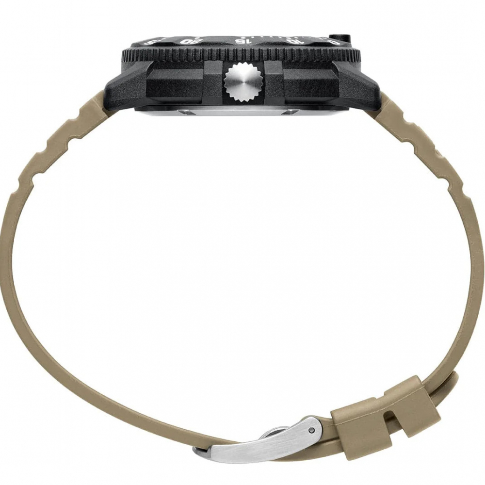 Luminox XS.3010.EVO.S Armbanduhr Original Navy SEAL 43mm, Sandfarben, Militäruhr, 20ATM