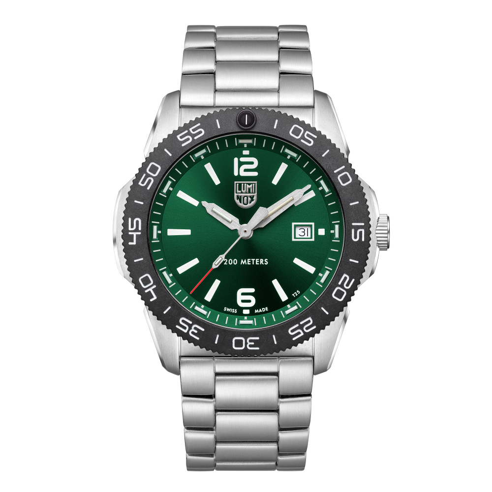 Luminox Herren Armbanduhr XS.3137 Pacific Diver, 44 mm, Taucheruhr Saphirglas 20 ATM