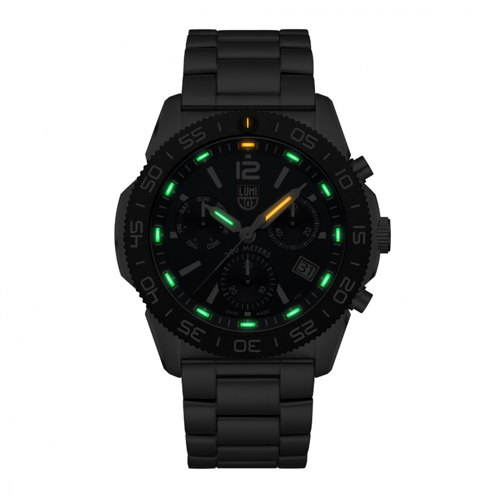 Luminox XS.3144 Pacific Diver Chrono 44 mm, Taucheruhr, Saphirglas