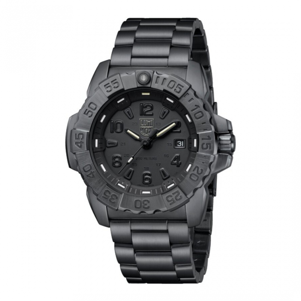 Luminox Armbanduhr XS.3252.BO.L Navy SEAL Steel, 45 mm, Taucheruhr, 20 ATM