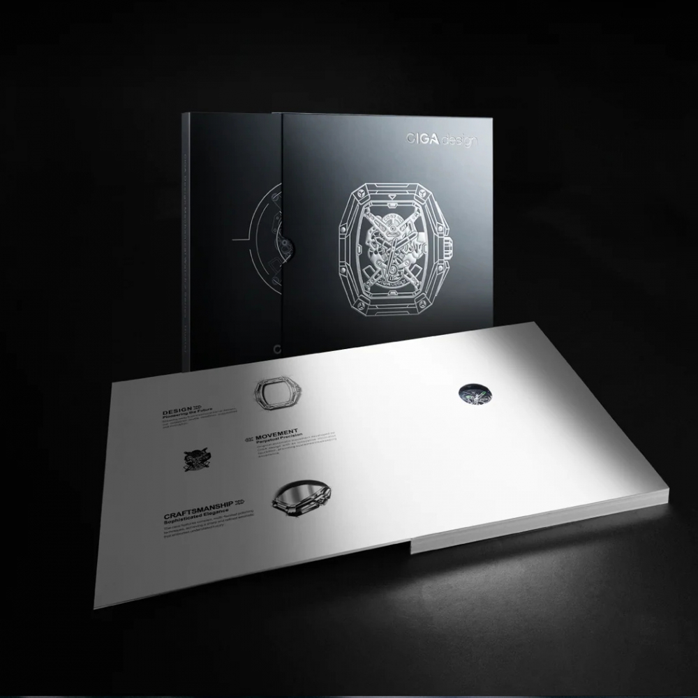 CIGA design Uhr Z035-BB01-W1B Automatik Hunter Black Skelettuhr