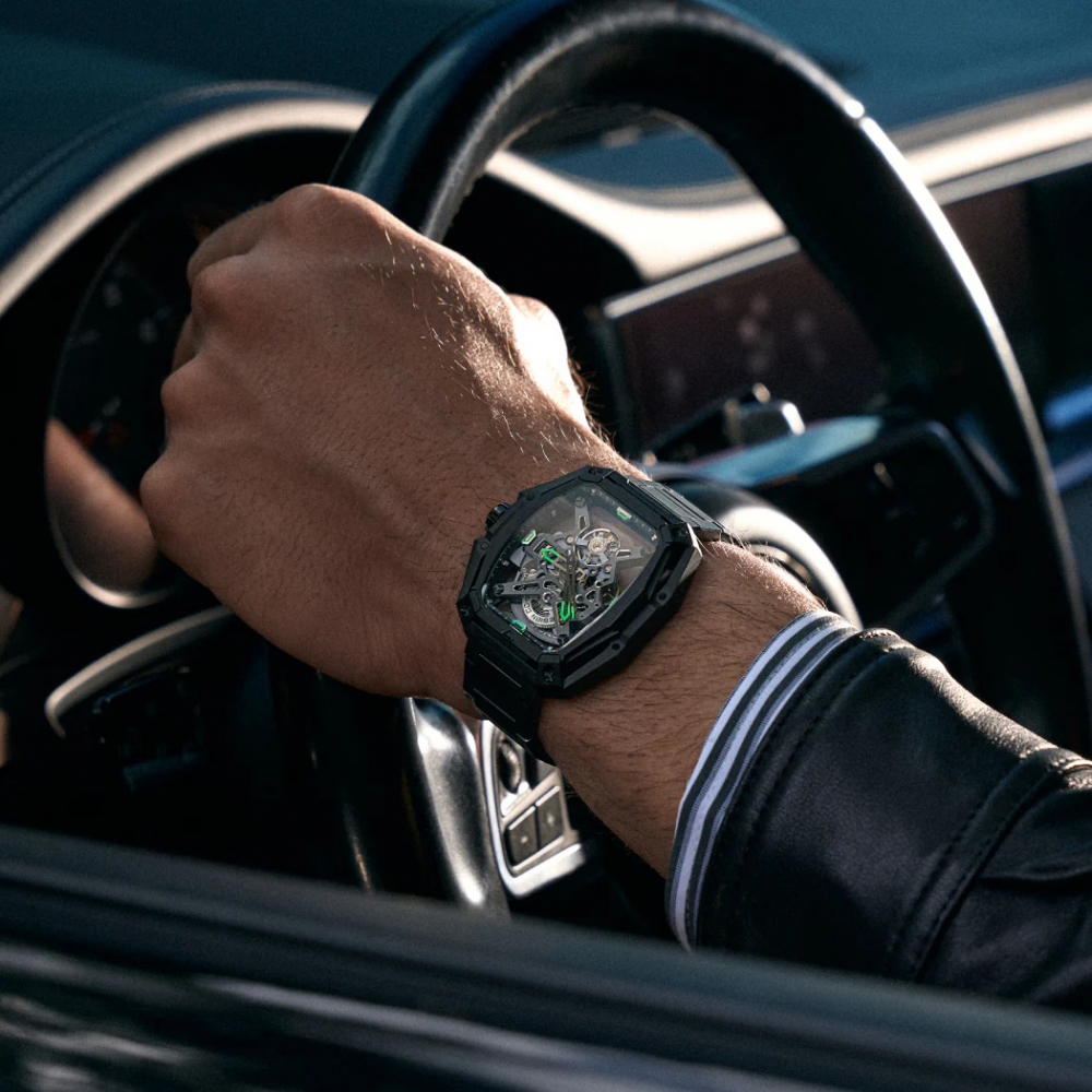 CIGA design Uhr Z035-BB01-W1B Automatik Hunter Black Skelettuhr