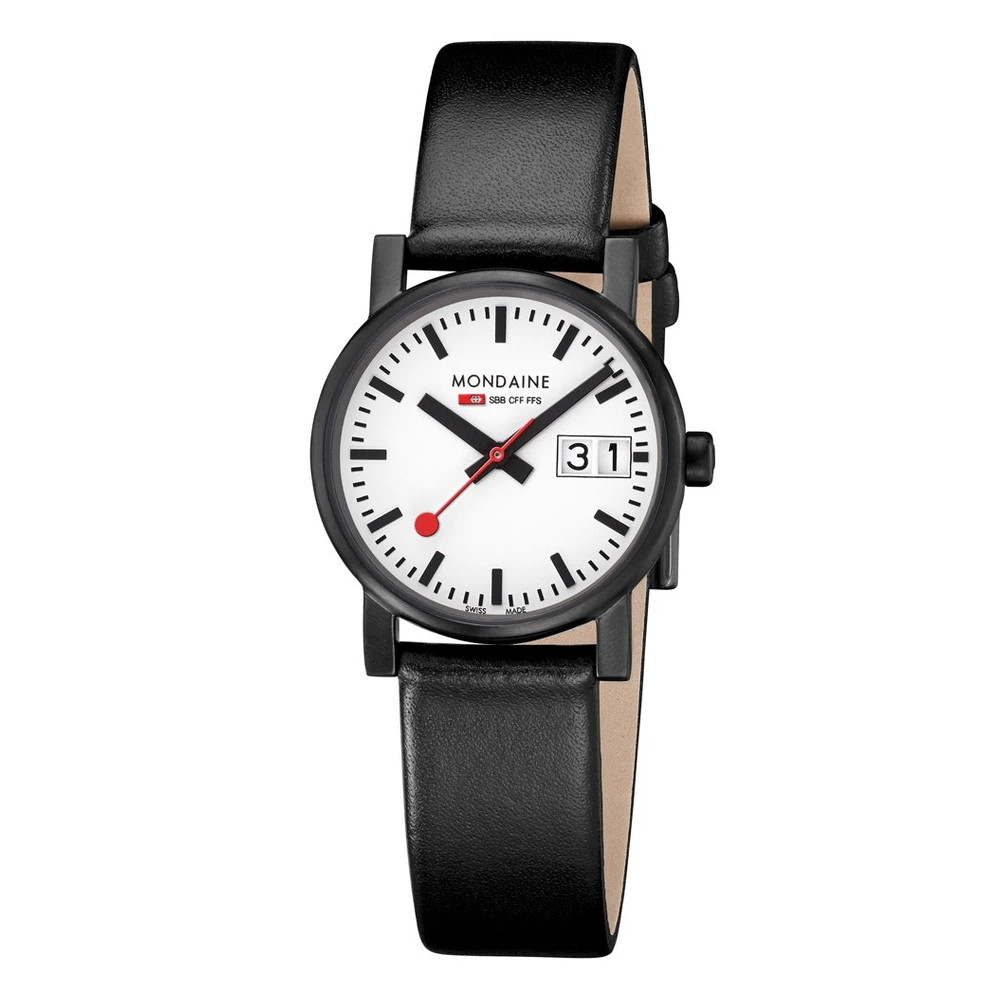 MONDAINE Damen Armbanduhr Mon Evo2 30mm Big Date A669.30305.61SBB
