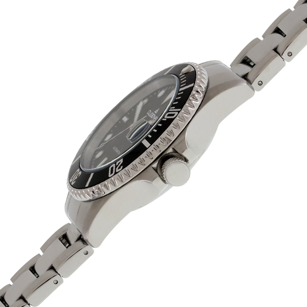 Dugena 4460512 Diver Herren Armbanduhr automatik 10ATM, Edelstahl