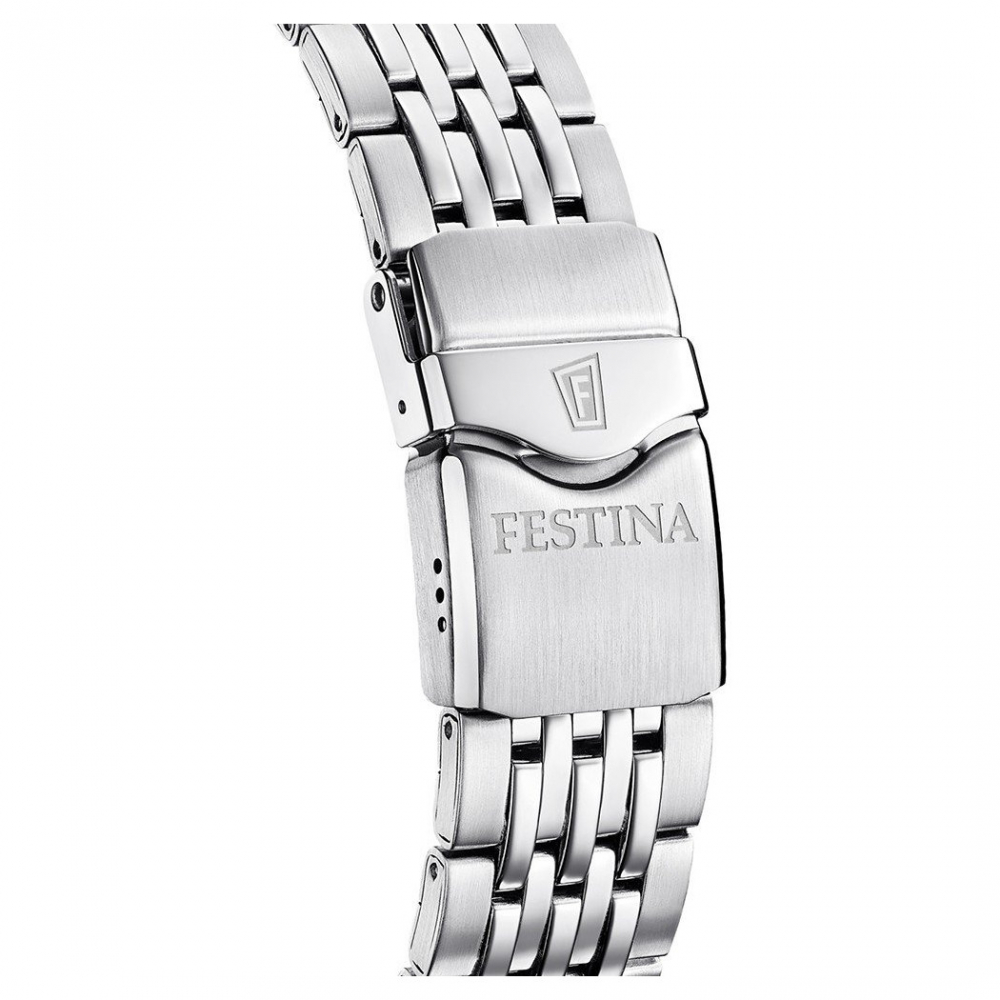 Festina Sport F20661-3 Diver Taucher Uhr 20ATM Day-Date, Saphirglas, Schwarz