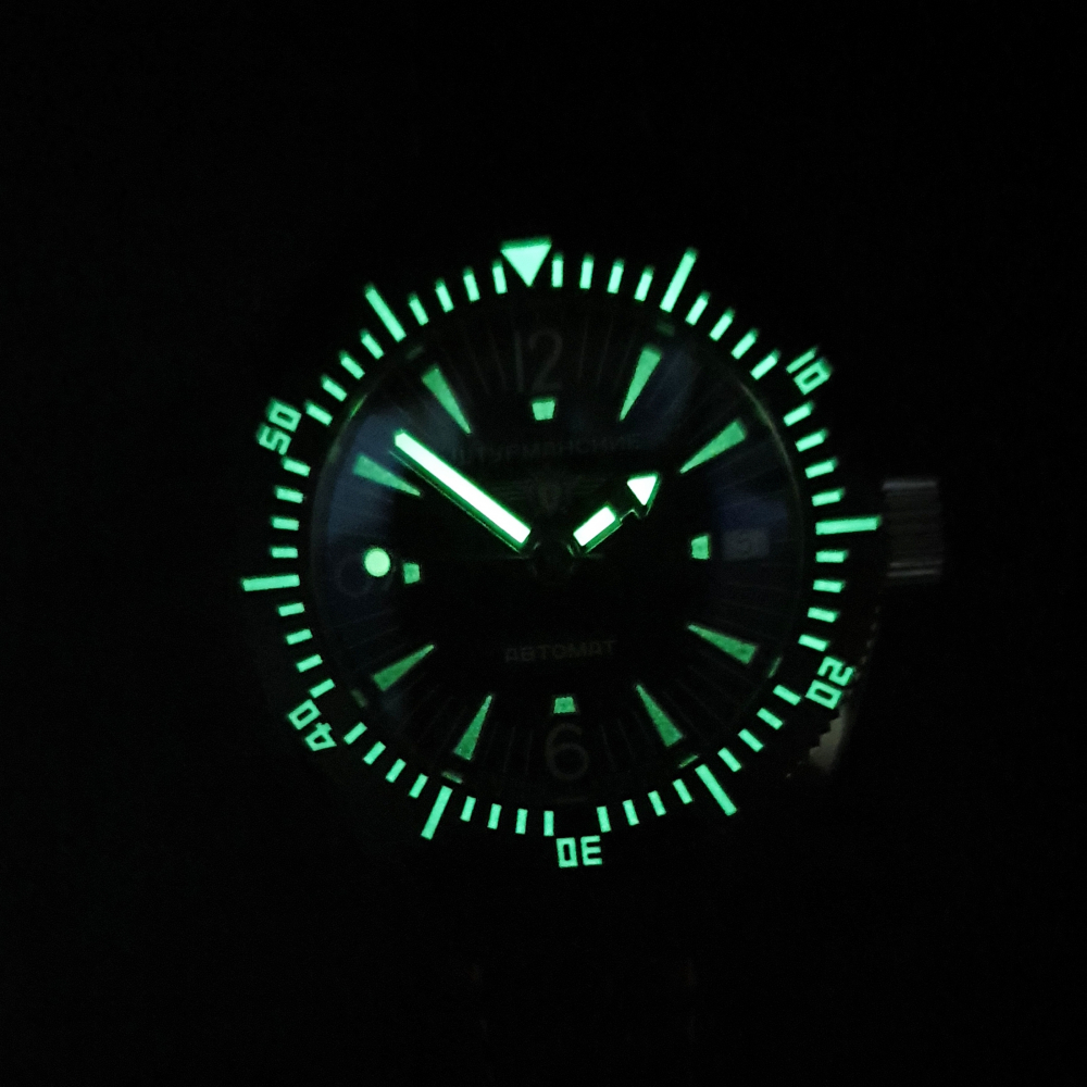Sturmanskie Dolphin Automatik Taucheruhr 2416-​7771501, 20ATM, Limitiert