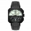 UMF Ruhla 1600-4 Armbanduhr, Chronograph, Handaufzug Poljot P3133 Saphirglas