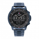 Tommy Hilfiger Herren Armbanduhr 1710493 Multifunktion Datum-Wochentag