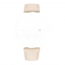 Tommy Hilfiger Ersatzband, Wechselband Leder creme, Stegbreite 18mm, 1781913