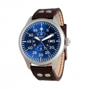 ARISTO Herren Armbanduhr 3H158 Blaue 47 Pilot Fliegeruhr Automatik