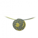 Himmelsscheibe von Nebra 18mm Sternenschmuck Silber Anhänger