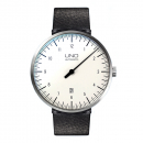 Botta UNO Automatik 811010 Einzeigeruhr 44mm, Sattellederband