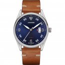 Junkers Herren Armbanduhr Professor 9.04.01.01 Fliegeruhr Automatik 42mm Leder