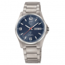 ETT Eco Tech Time Funk-Solar-Titan EGT-11602-31M Herren Armbanduhr, Blau