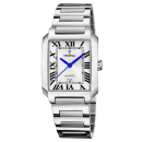 FESTINA Damenuhr F20679/1 Edelstahl, Datum, römisch, Rechteckig