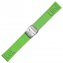 Ersatzband Wechselband Luminox 24mm Kautschuk grün XS - XL Länge