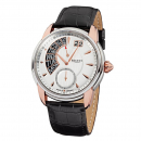 REGENT Herren Armbanduhr GM-1436 Saphirglas Day-Date, made in Germany