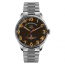 Sturmanskie Armbanduhr 2416-​3805145B Gagarin Vintage Retro Automatik Stahlband