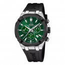 Jaguar Herren Armbanduhr DIPLOMATIC Chrono J1020-1 Saphirglas 10 ATM Grün
