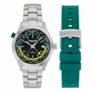 Aston Martin Uhr MTIZ1F503 GRZ Armbanduhr GMT 41mm Ersatzband