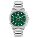 Philipp Plein Herren Armbanduhr SPECTRE CHRONO PWSAA0223 Edelstahl, Grün, 44mm