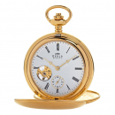 RUHLA 6474-2 Taschenuhr Handaufzug kleine Sekunde mit Kette