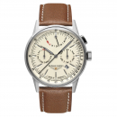 Bauhaus Aviation 2362-5 Herrenuhr Automatik mit Gangreserve und Lederarmband