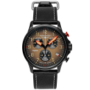 Bauhaus Aviation Herrenuhr 2888-5 Flyback-Chronograph, Datum, Lederband